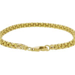Geel gouden Christian armband