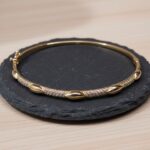 14 karaat gouden rose armband met zirkonia