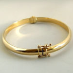 Christian 14 karaat gouden slavenarmband