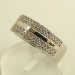 Wit gouden briljanten ring