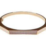 14 karaat geel gouden zirkonia armband