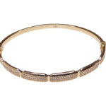 14 karaat gouden zirkonia armband