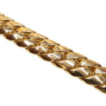 18 karaat gouden armband massief