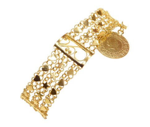 21 karaat gouden armband