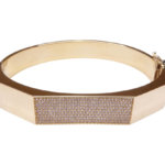 Gouden 14 karaat zirkonia armband
