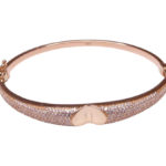 Gouden rose zirkonia armband