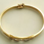 Gouden zirkonia Infinity armband