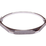 Wit gouden 14 karaat armband