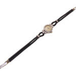 Wit gouden briljanten Girard Perregaux horloge