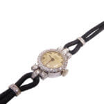 Wit gouden briljanten Girard Perregaux horloge