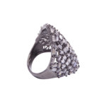 Zilveren zirkonia ring