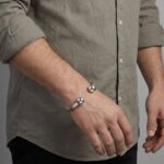 Zilveren slavenarmband