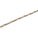 14 karaat bicolor armband