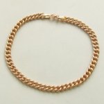 14 karaat rosé gouden armband