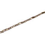 14 karaats bicolor heren armband