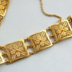 21 karaat gouden filigrain armband