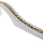 Bicolor gevlochten armband