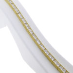 Geel gouden princess armband