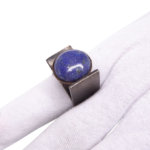 Zilveren ring met lapis lazuli