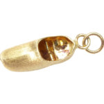 Gouden klomp hanger