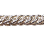 Zilveren Christian gourmette armband