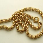 14 karaat gouden jasseron collier