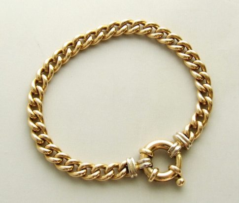 Gouden Christian armband