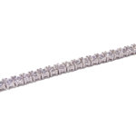 Zilveren armband met zirkonia