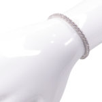 14 karaats gouden armband met zirkonia