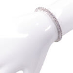 14 karaats gouden armband met zirkonia wit