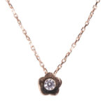 14 karaats rose gouden ketting met hanger ster