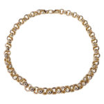 Jasseron geel gouden collier