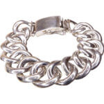 Zilveren armband met cirkel armband