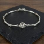 Christian wit goud armband met zirkonia