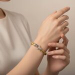 Christian geweven armband