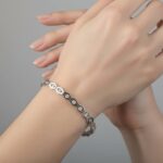 Christian wit gouden schakel armband