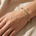 Christian heren armband geel goud