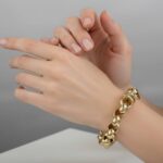 Christian goud jasseron armband