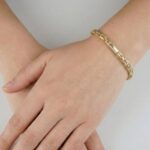 Christian gouden bicolor koningsarmband