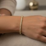 Christian gouden tennisarmband