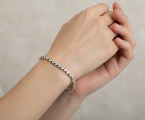 Christian fijn tennis armband