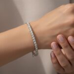 Christian wit goud zirkonia armband
