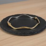 14 karaat gouden bicolor slavenarmband Christian