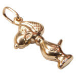 Gouden Snoopy hanger