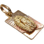 Tricolor gouden bescherm hanger