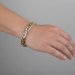 Christian goud heren armband