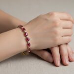 Christian robijn armband