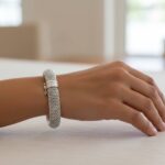 Christian 14 karaat wit gouden armband