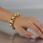 Christian goud jasseron armband