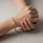 Christian gouden zirkonia armband